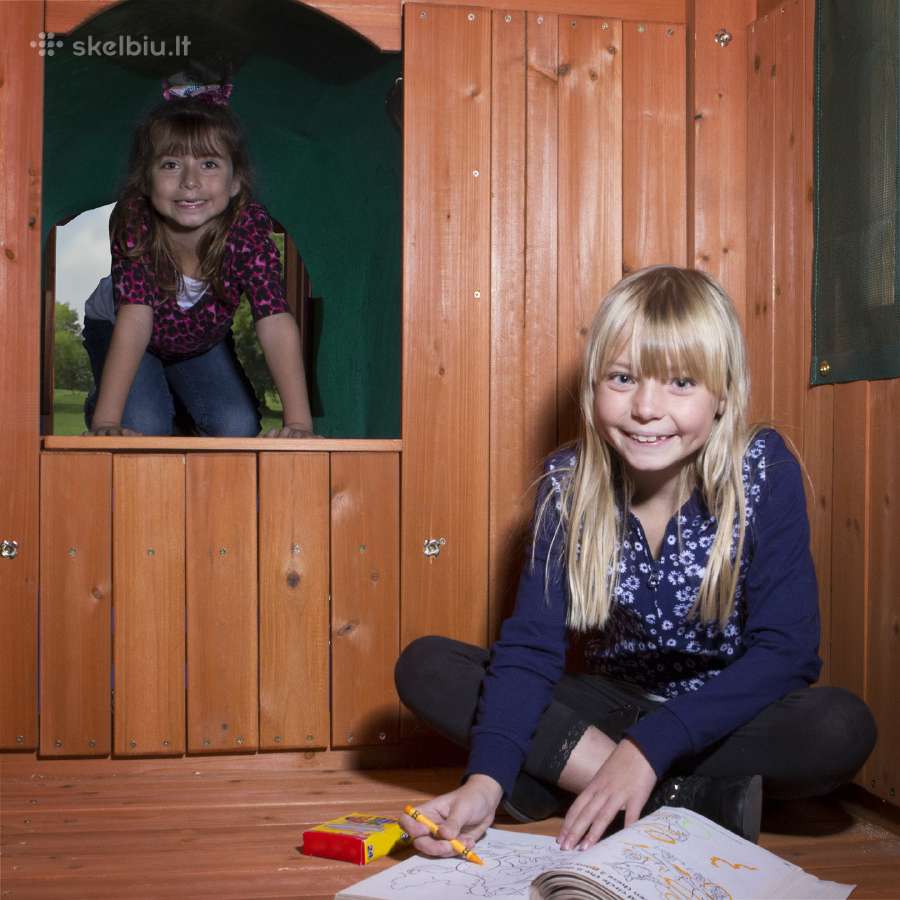 Vaikų žaidimo aikštelės laukui Woodlit kedras - nuotraukos Nr. 19