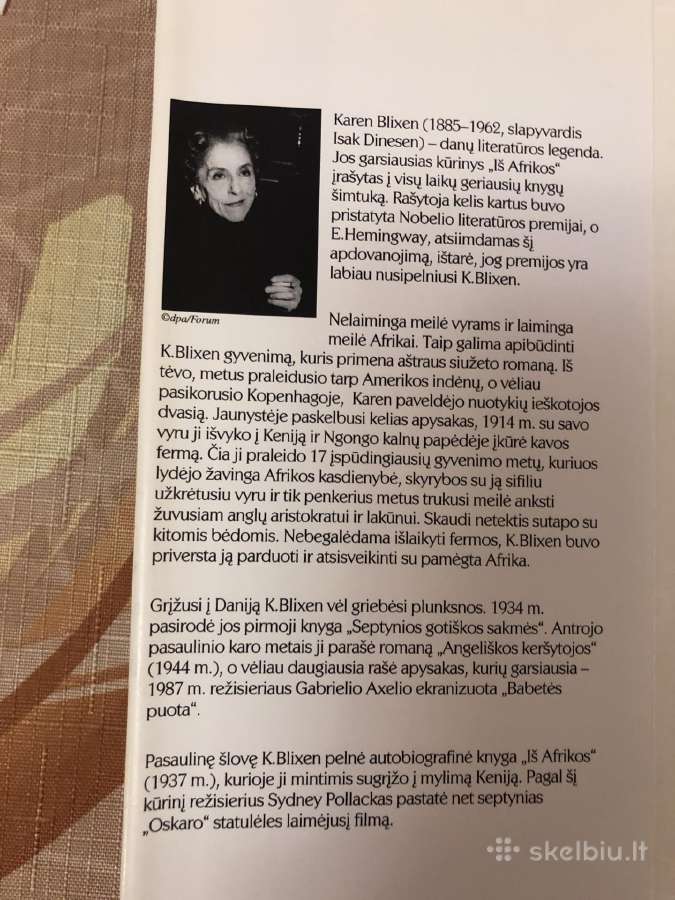 K.blixen - iš afrikos - nuotraukos Nr. 2