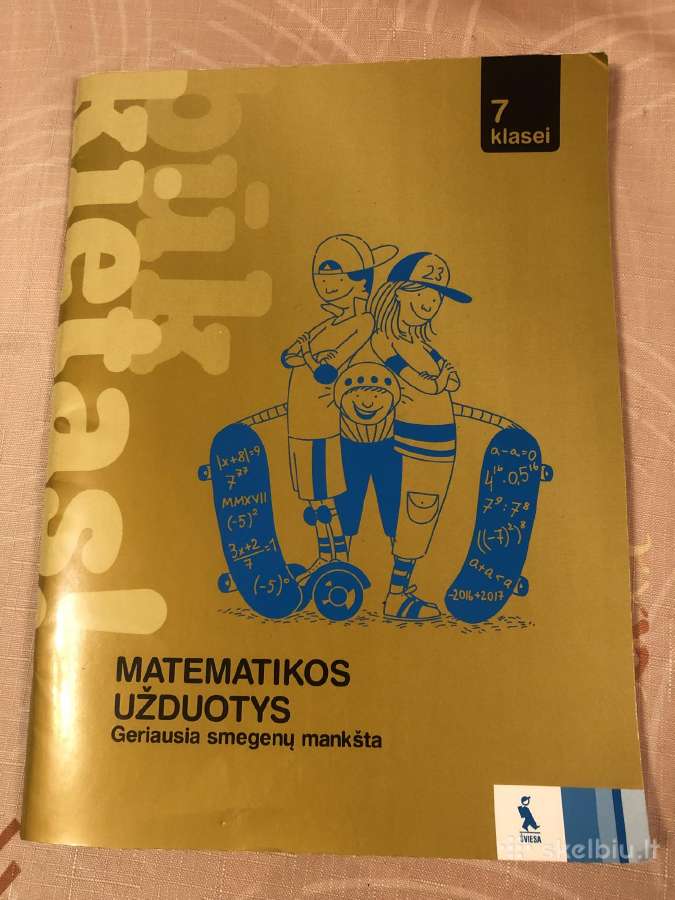 Matematikos užduotys 7 klasė