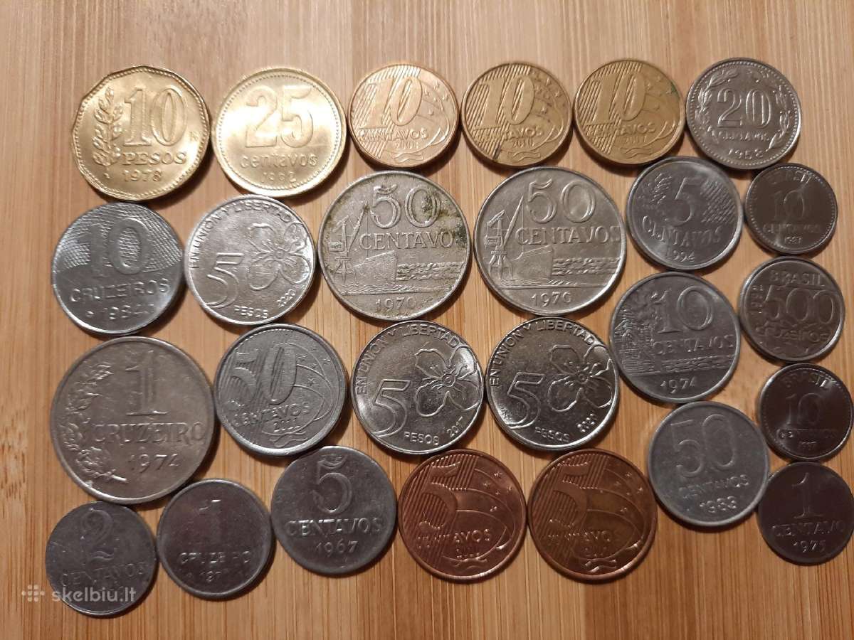 Pesu ir centavu rinkinukas - Brazilija