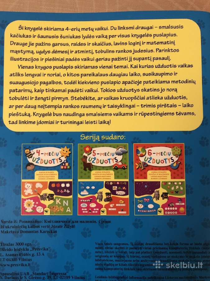 Keturmečių užduotys - nuotraukos Nr. 6