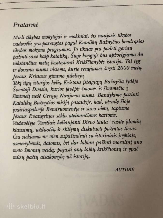 Tikybos vadovėlis 10 klasei - nuotraukos Nr. 3