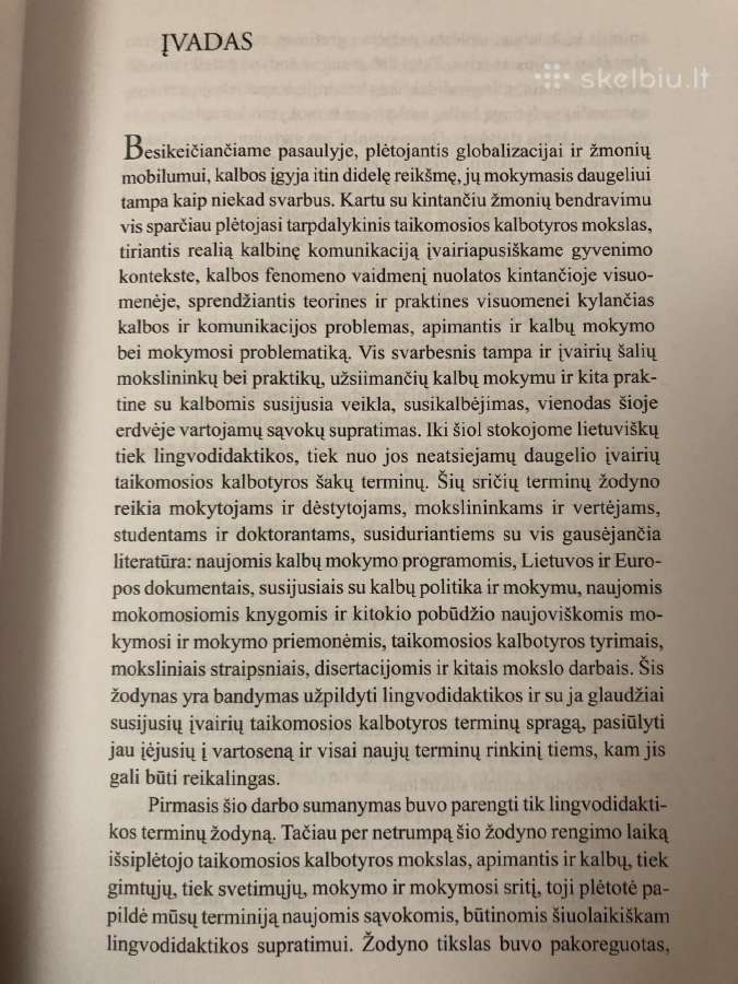Lingvodidaktikos terminų žodynas - nuotraukos Nr. 3