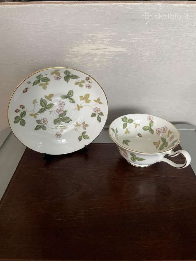 Puodelis su lėkštute Wedgwood - nuotraukos Nr. 3