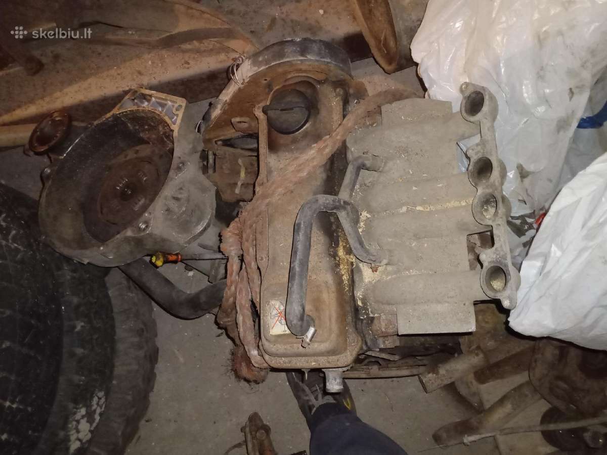 Vw Golf 2 dyzelinis variklis ir greičių dėžė.
