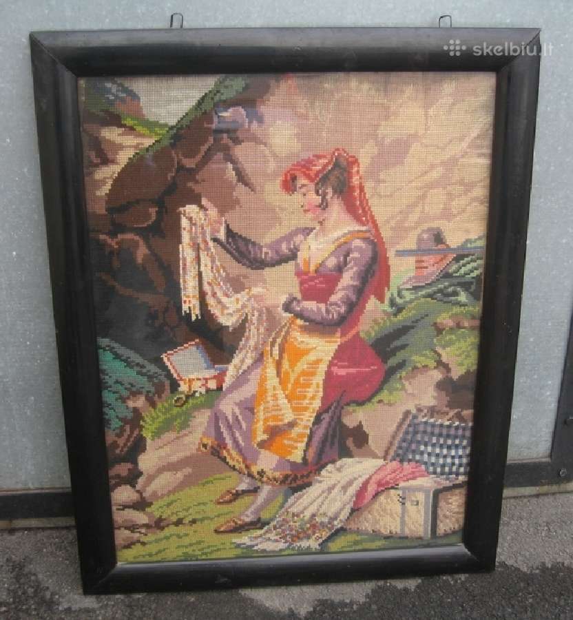 Prieškarinė akvarelė. Kaina 30 Eur. - nuotraukos Nr. 8