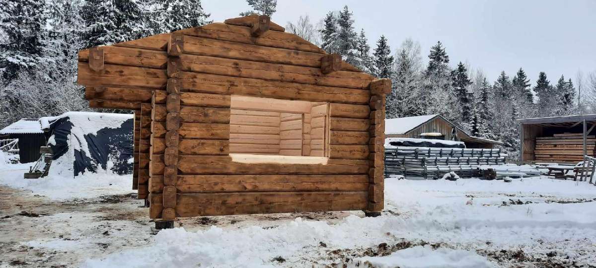 Rąstinis namelis,rastine pirtis,rastinis vasarnami - nuotraukos Nr. 5