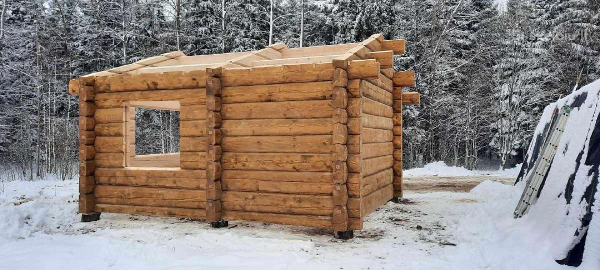 Rąstinis namelis,rastine pirtis,rastinis vasarnami - nuotraukos Nr. 2