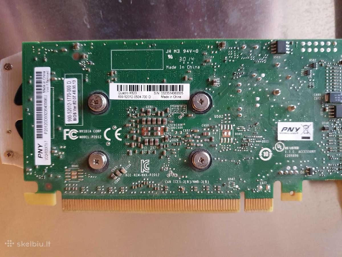Nvidia Quadro K620 - nuotraukos Nr. 3
