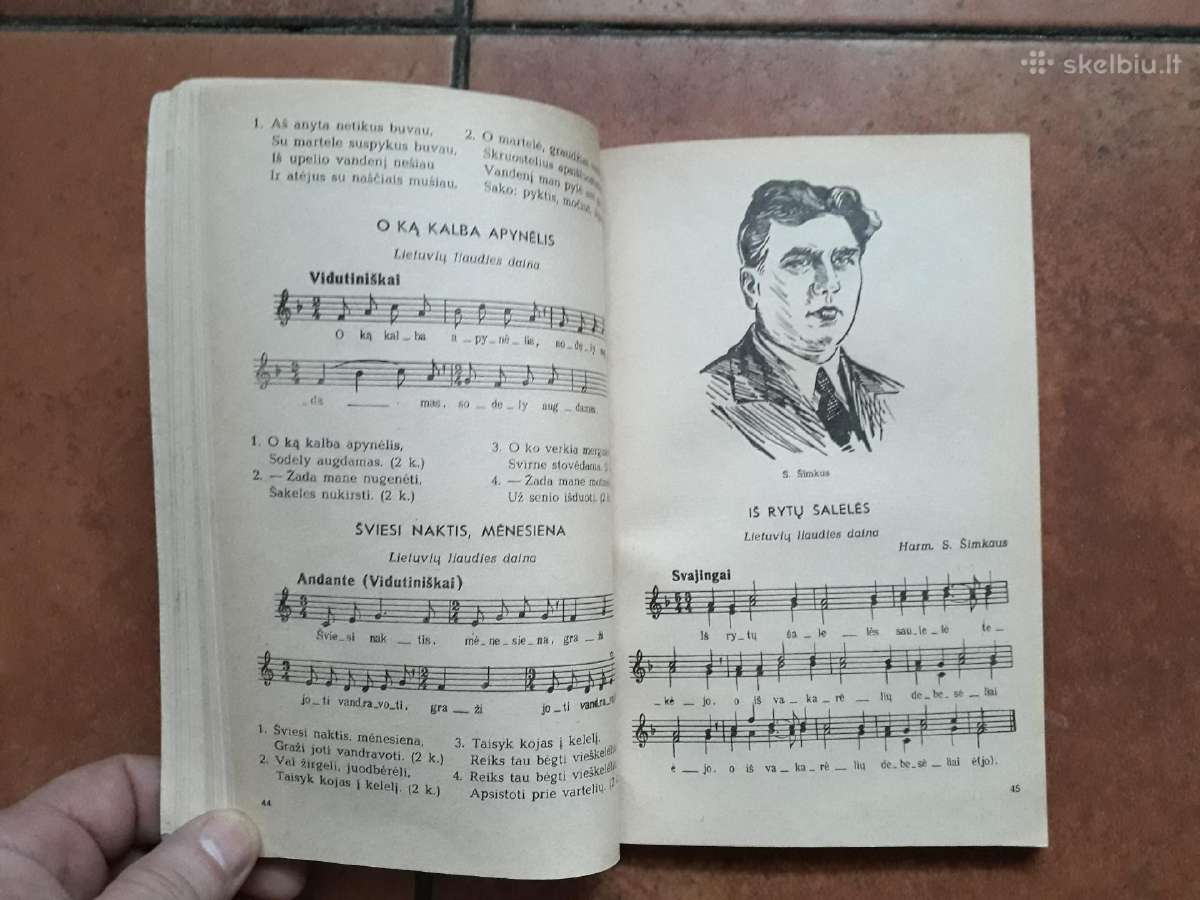 Muzikos vadovėlis 6 klasei 1973 metai - nuotraukos Nr. 5