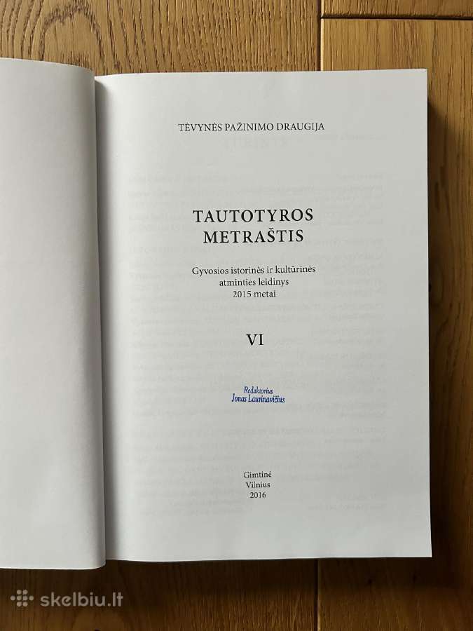 Tautotyros metraštis - nuotraukos Nr. 2