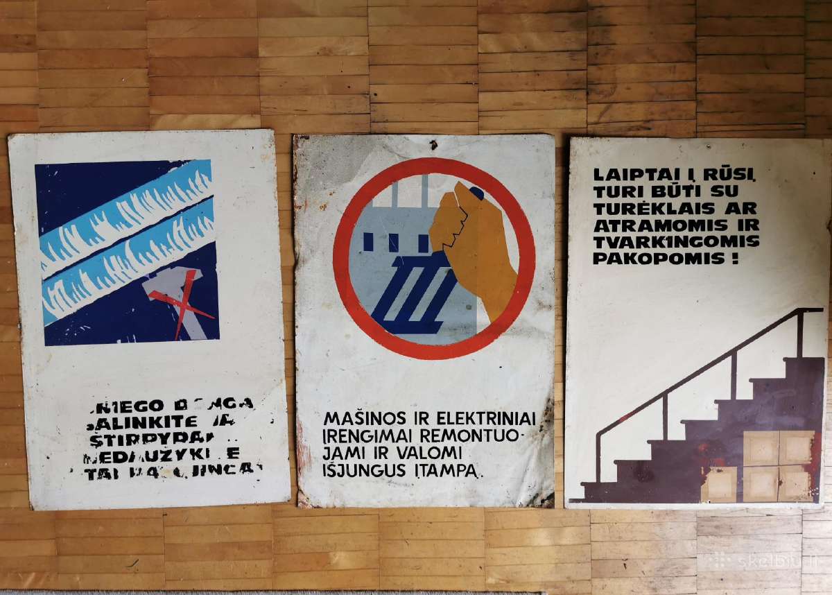 Įspėjamieji plakatai - nuotraukos Nr. 2