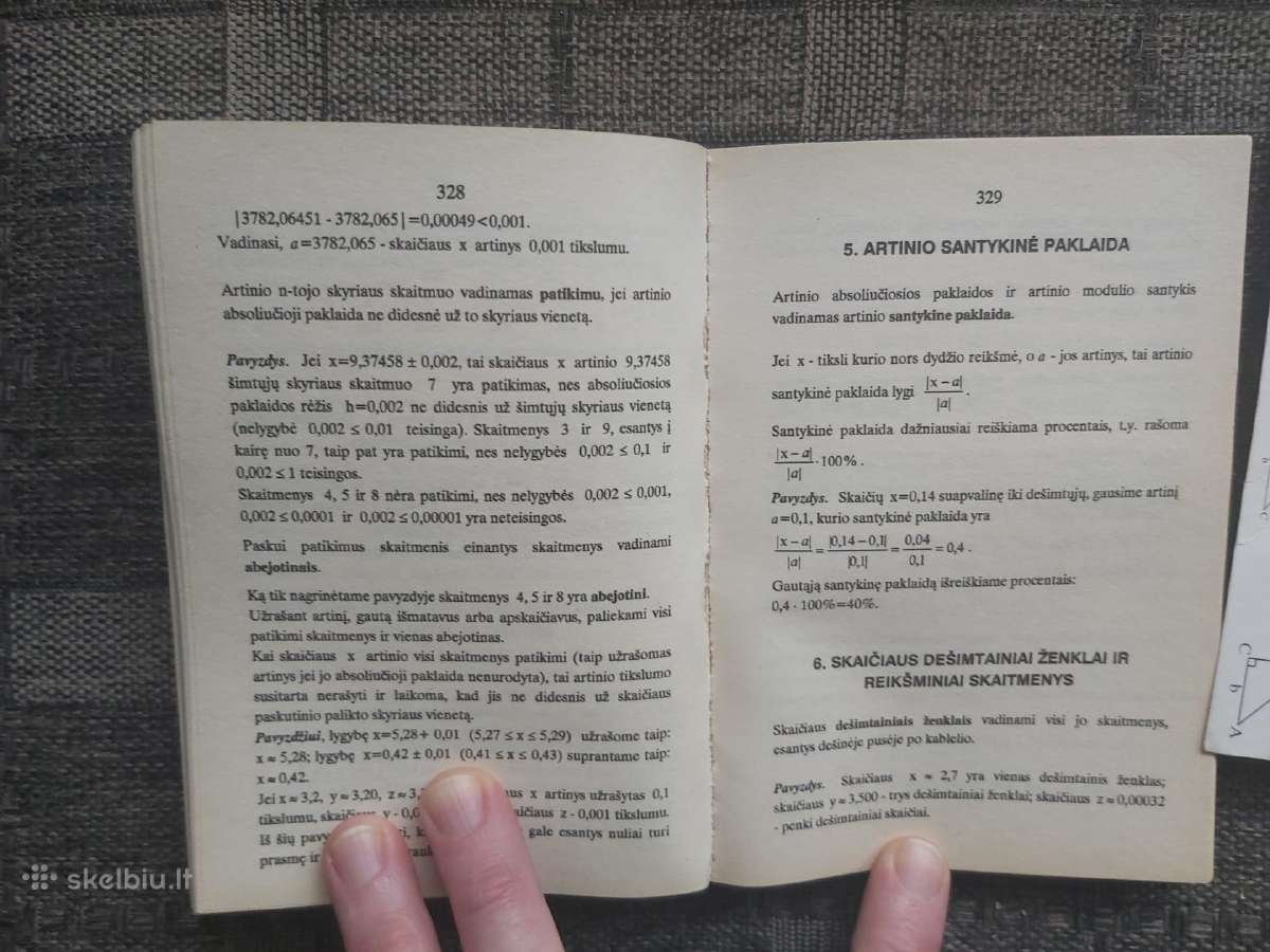 Aritmetikos,algebros ,trigonometrijos žinynas - nuotraukos Nr. 4