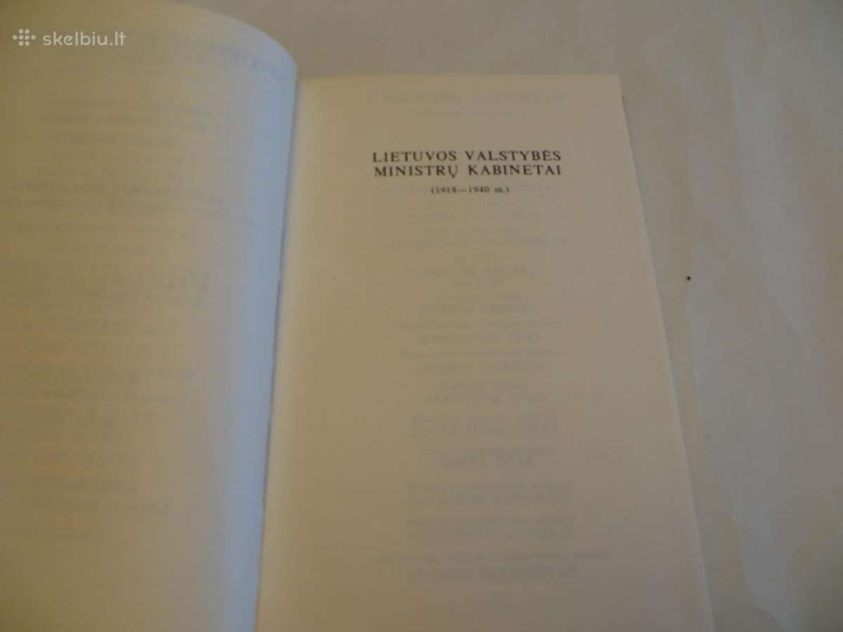 Knyga 111 Lietuvos Valstybės 1918-1940 politikos - nuotraukos Nr. 6