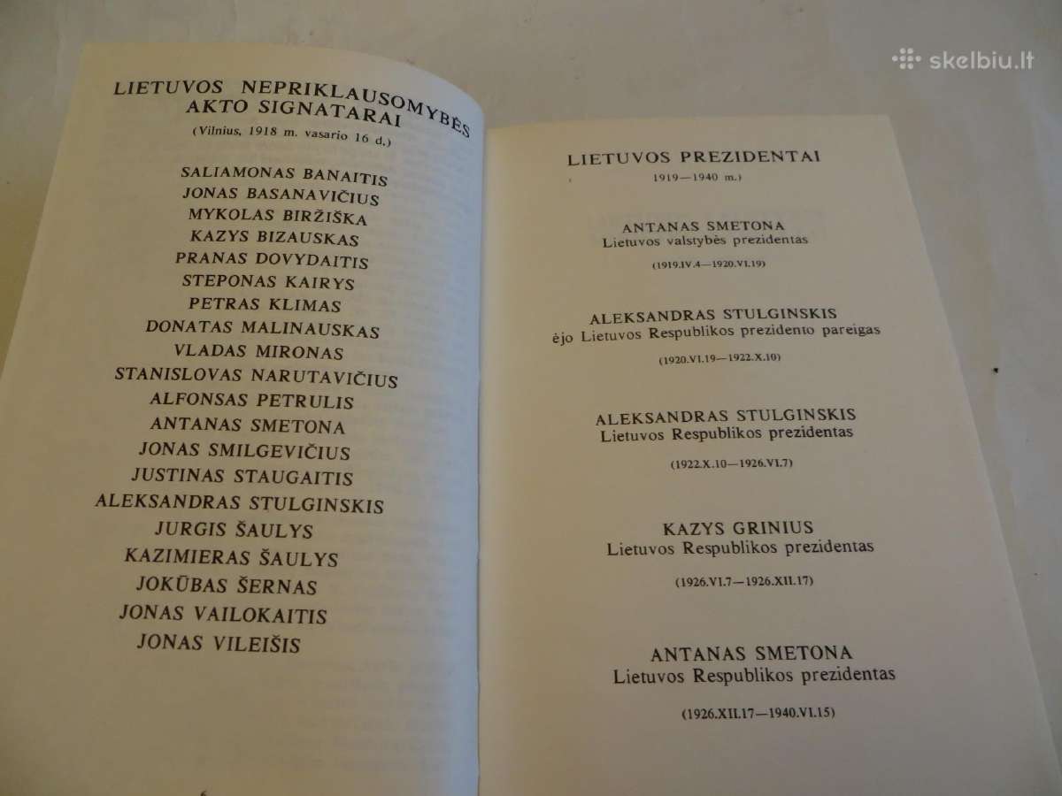 Knyga 111 Lietuvos Valstybės 1918-1940 politikos - nuotraukos Nr. 5