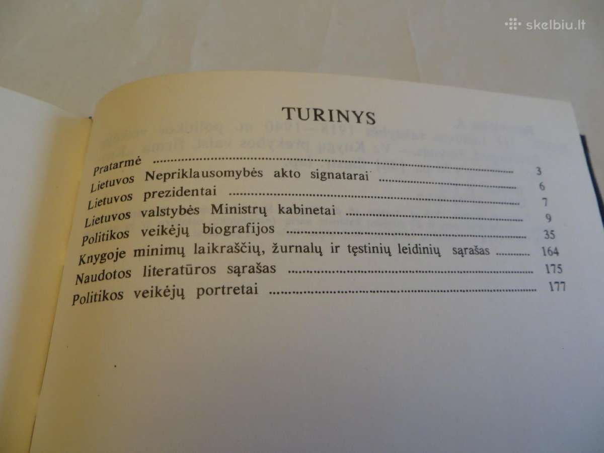Knyga 111 Lietuvos Valstybės 1918-1940 politikos - nuotraukos Nr. 16
