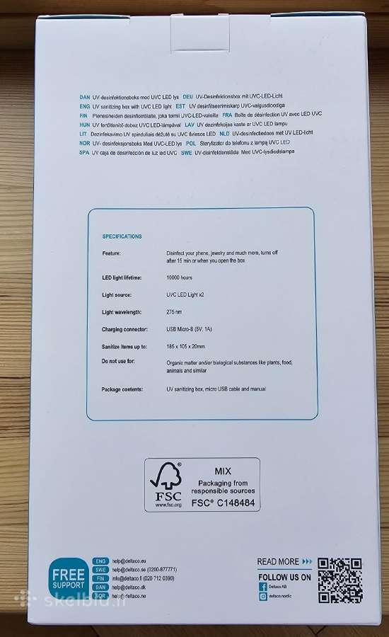 Dezinfekavimo dėžutė - nuotraukos Nr. 2