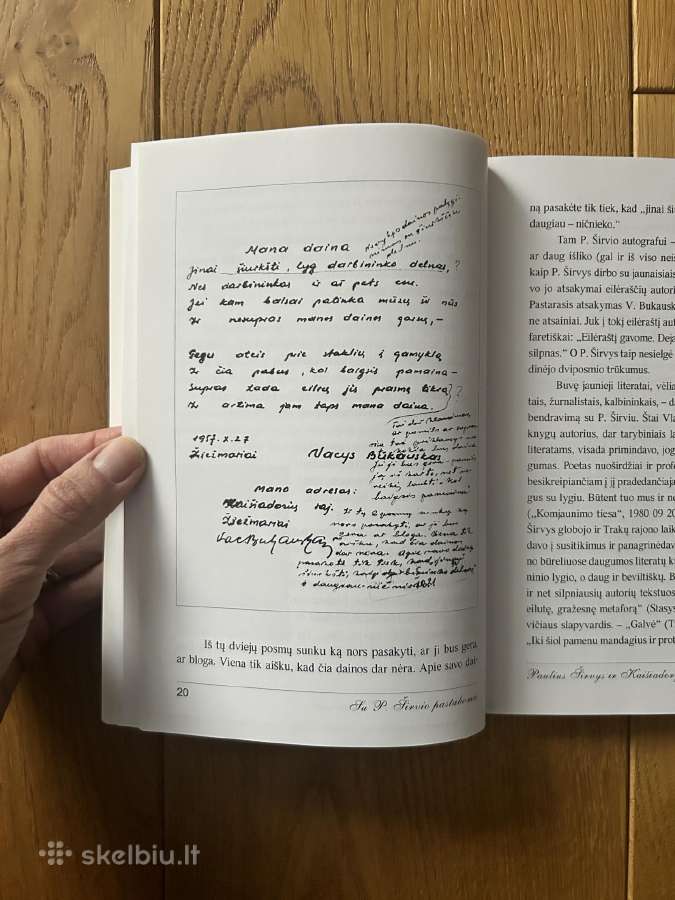 Paulius Širvys ir Kaišiadorys. Su autografu - nuotraukos Nr. 7