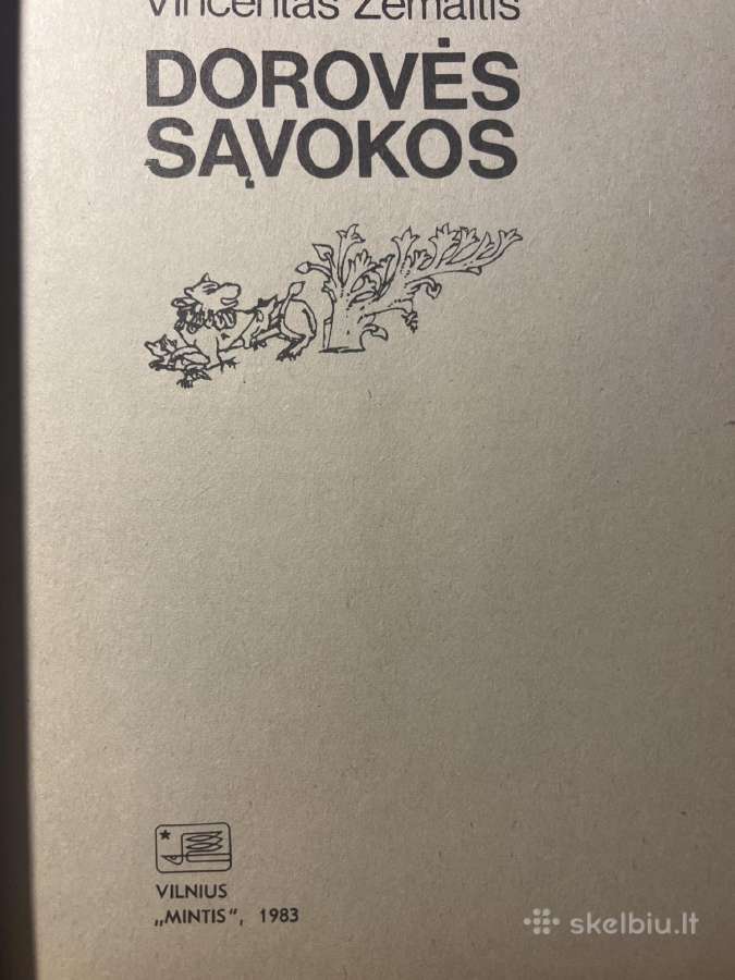 Knyga Dorovės sąvoka/akiratis- Žemaitis Vincentas - nuotraukos Nr. 2