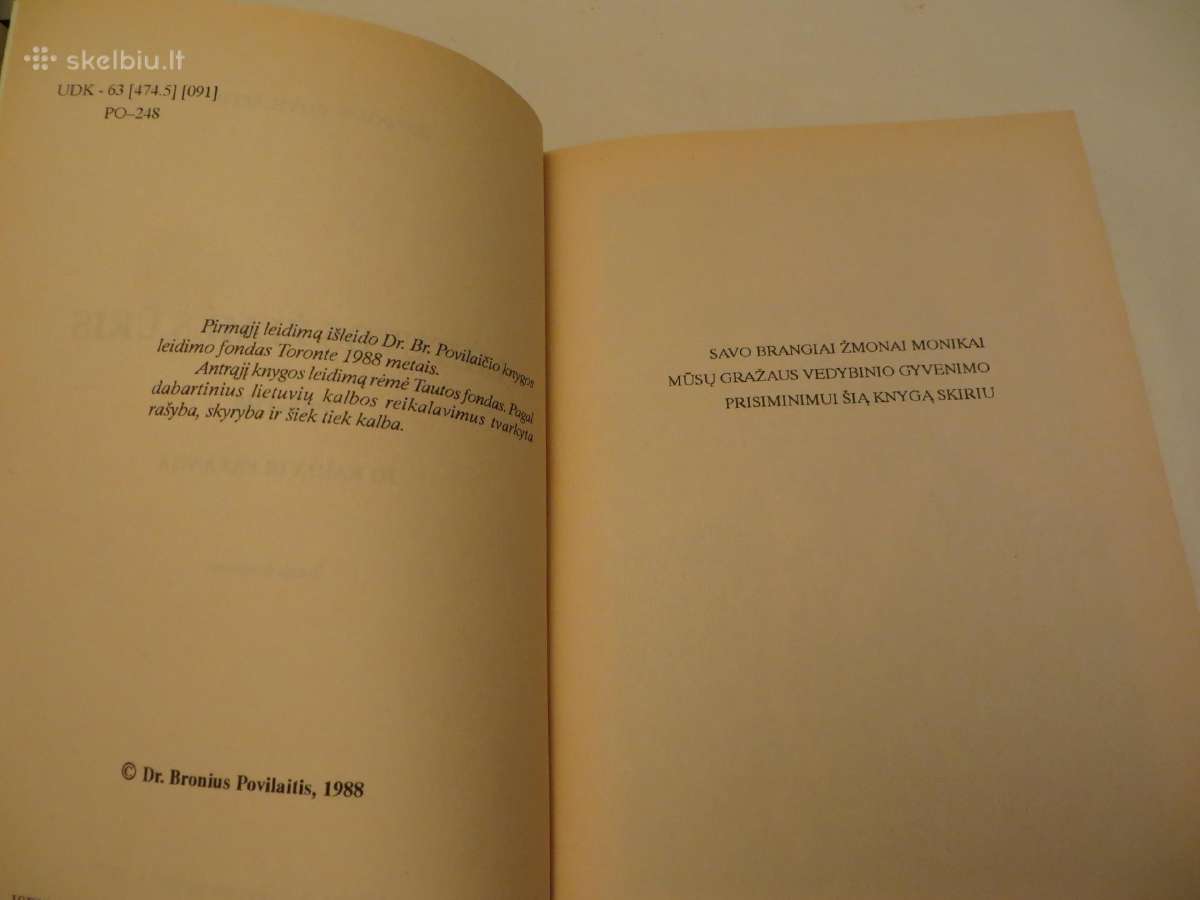 Knyga Lietuvos žemės ūkis 1918-40 B. Povilaitis 97 - nuotraukos Nr. 4