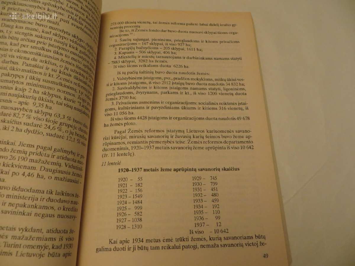 Knyga Lietuvos žemės ūkis 1918-40 B. Povilaitis 97 - nuotraukos Nr. 9
