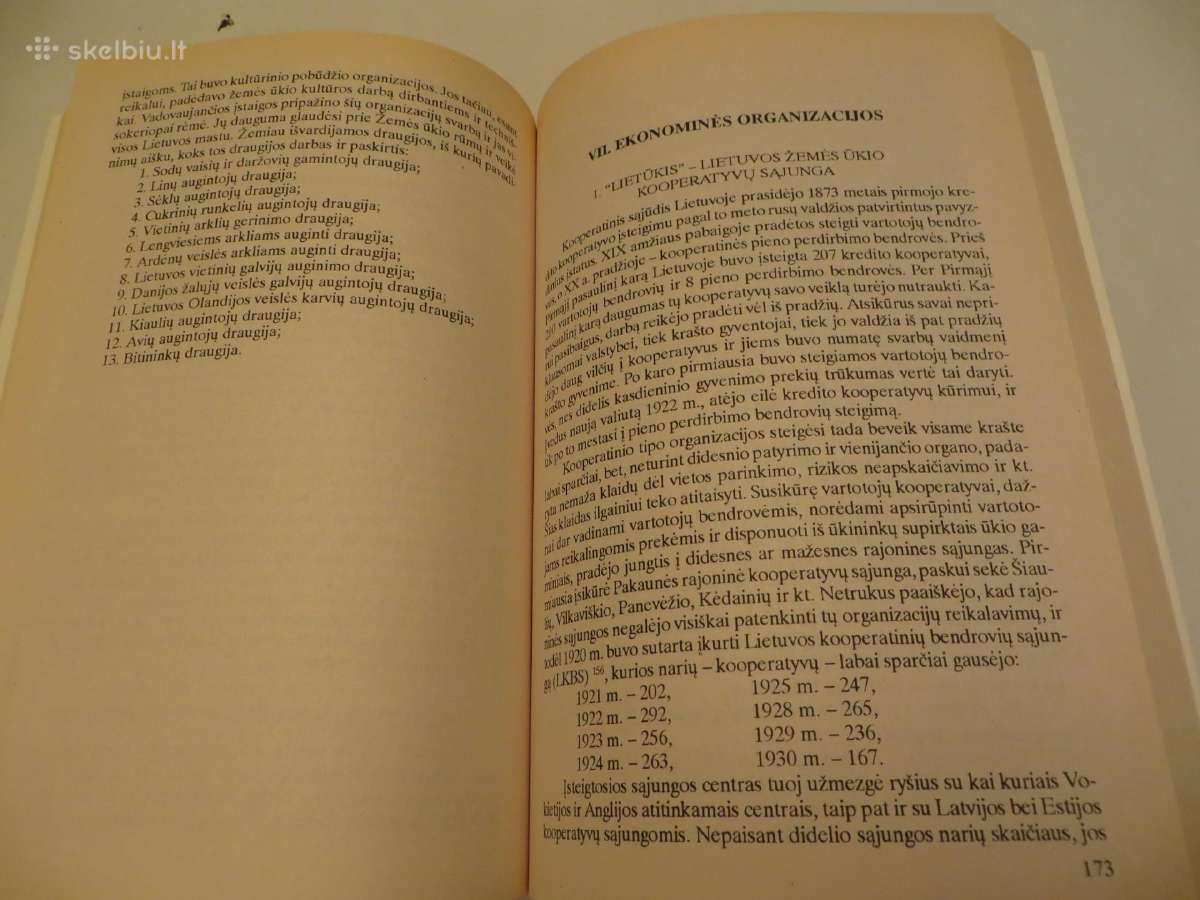 Knyga Lietuvos žemės ūkis 1918-40 B. Povilaitis 97 - nuotraukos Nr. 14