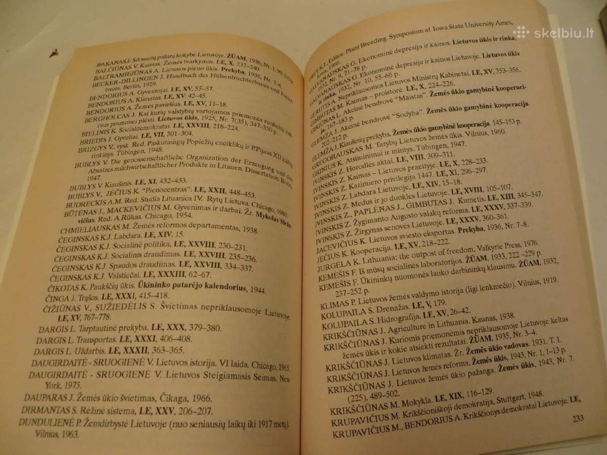 Knyga Lietuvos žemės ūkis 1918-40 B. Povilaitis 97 - nuotraukos Nr. 17