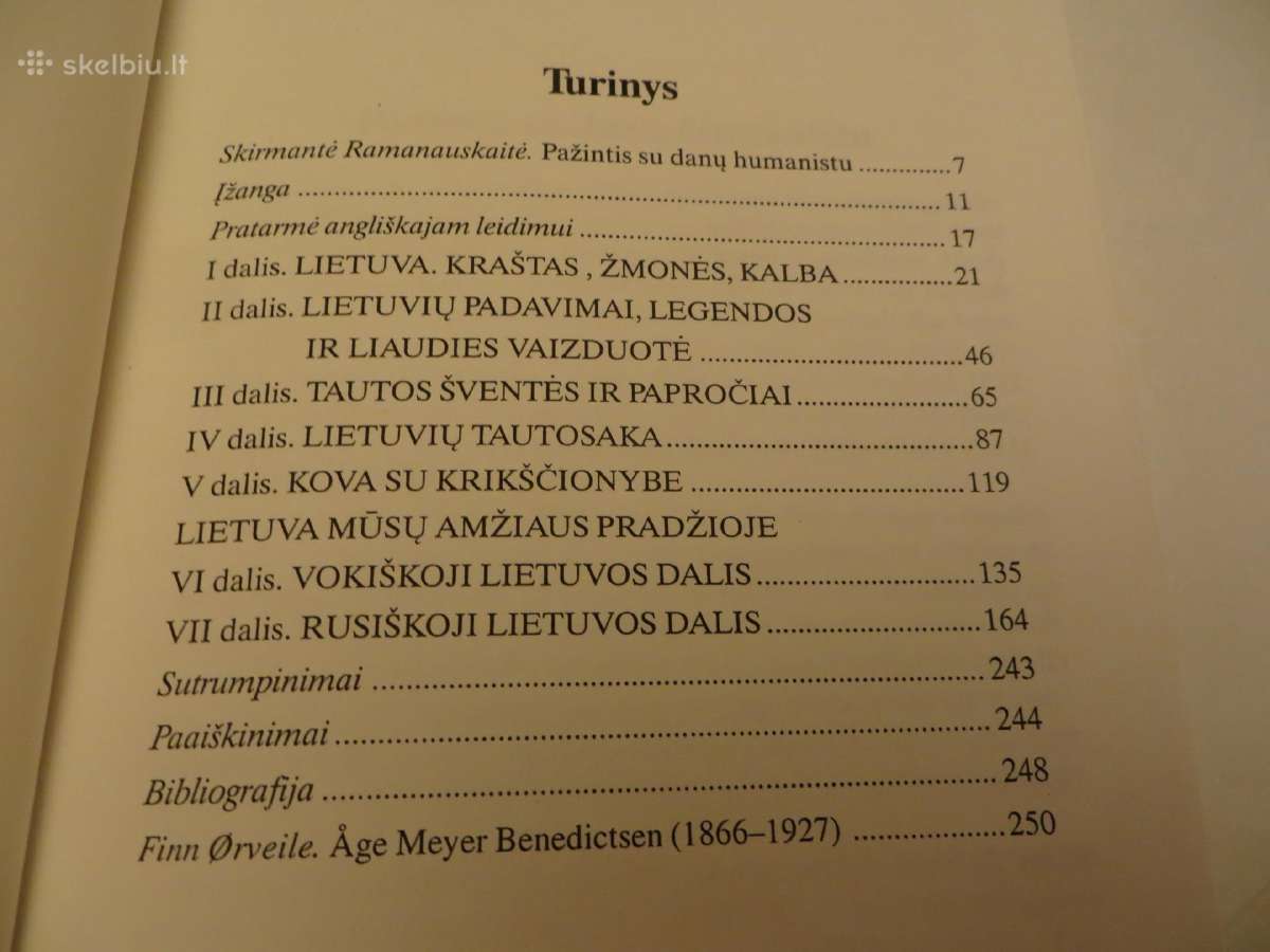 Knyga Lietuva bundanti tauta A. M. Benedictsen1997 - nuotraukos Nr. 8