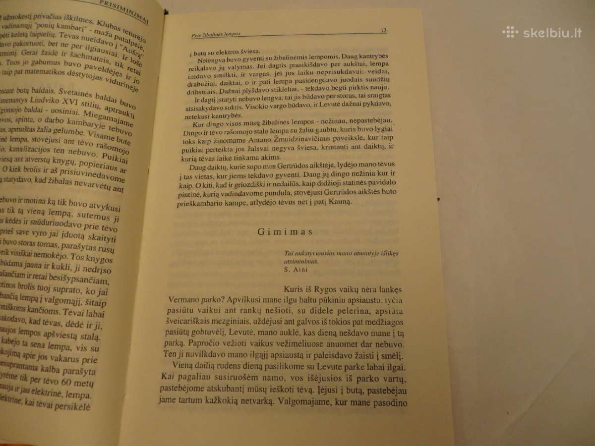Knyga Prisiminimai Marija Urbšienė-mašiotaitė 1996 - nuotraukos Nr. 8