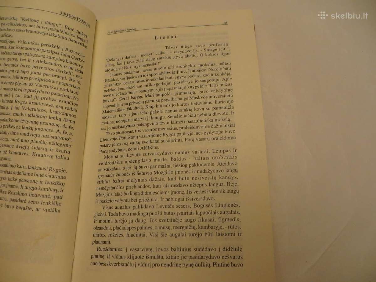 Knyga Prisiminimai Marija Urbšienė-mašiotaitė 1996 - nuotraukos Nr. 9