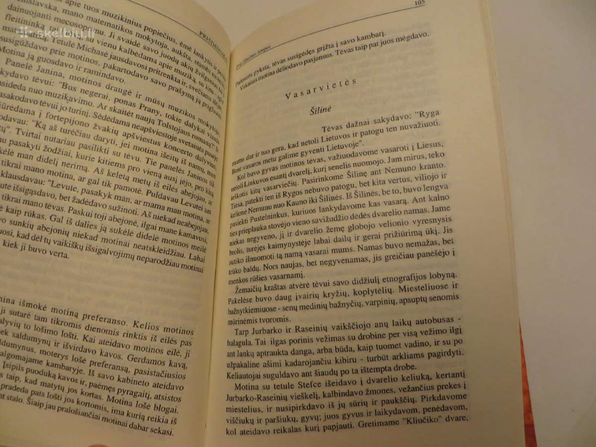 Knyga Prisiminimai Marija Urbšienė-mašiotaitė 1996 - nuotraukos Nr. 16