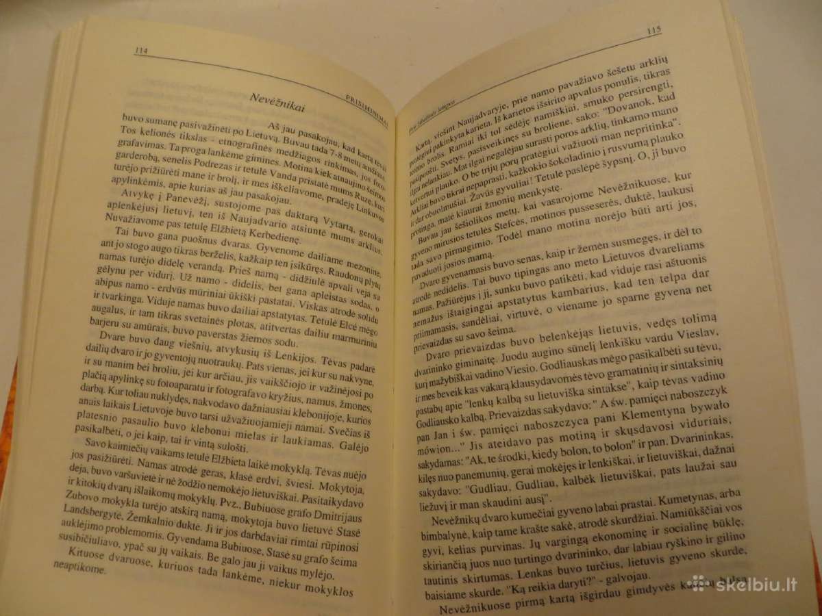 Knyga Prisiminimai Marija Urbšienė-mašiotaitė 1996 - nuotraukos Nr. 17