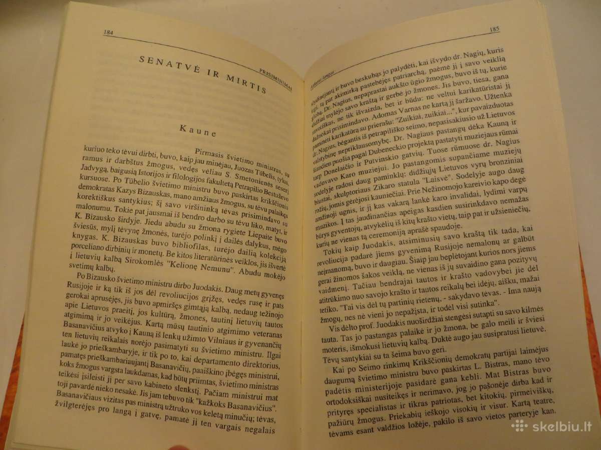 Knyga Prisiminimai Marija Urbšienė-mašiotaitė 1996 - nuotraukos Nr. 21