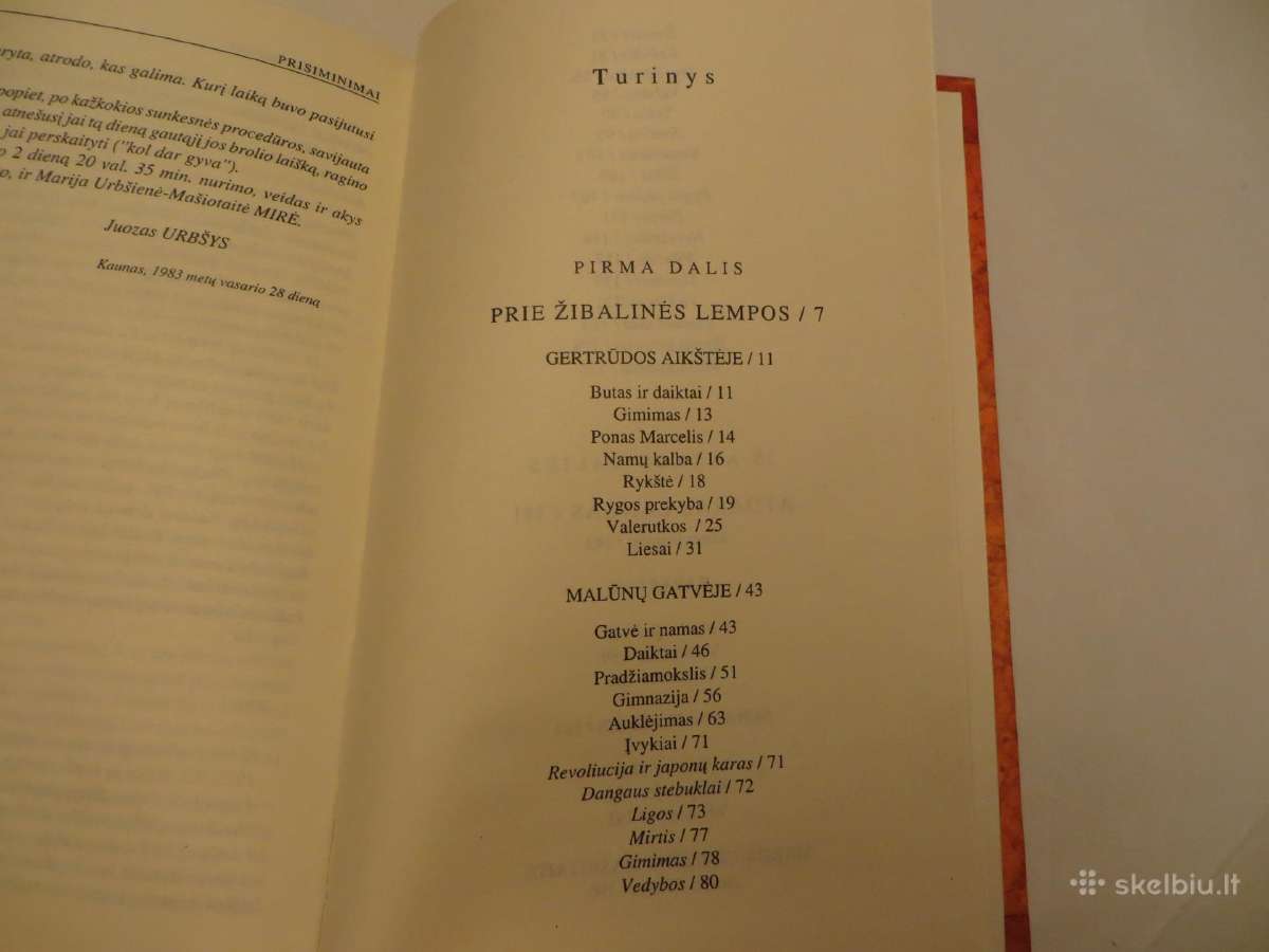 Knyga Prisiminimai Marija Urbšienė-mašiotaitė 1996 - nuotraukos Nr. 23