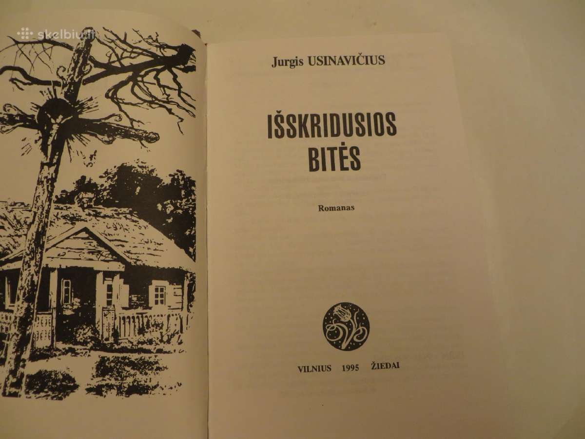 Knyga Išskridusios bitės Jurgis Usinavičius 1995 - nuotraukos Nr. 4