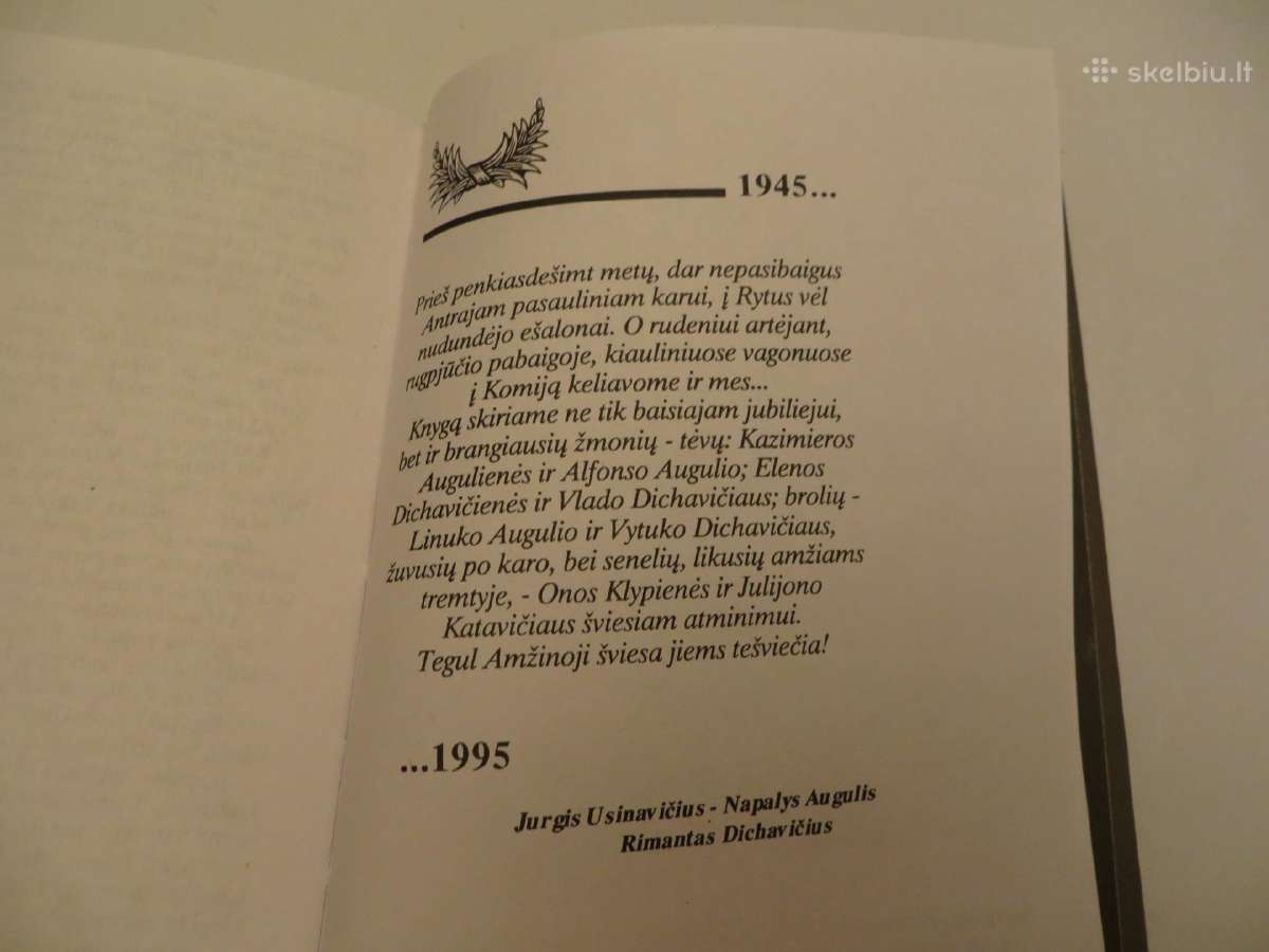 Knyga Išskridusios bitės Jurgis Usinavičius 1995 - nuotraukos Nr. 14