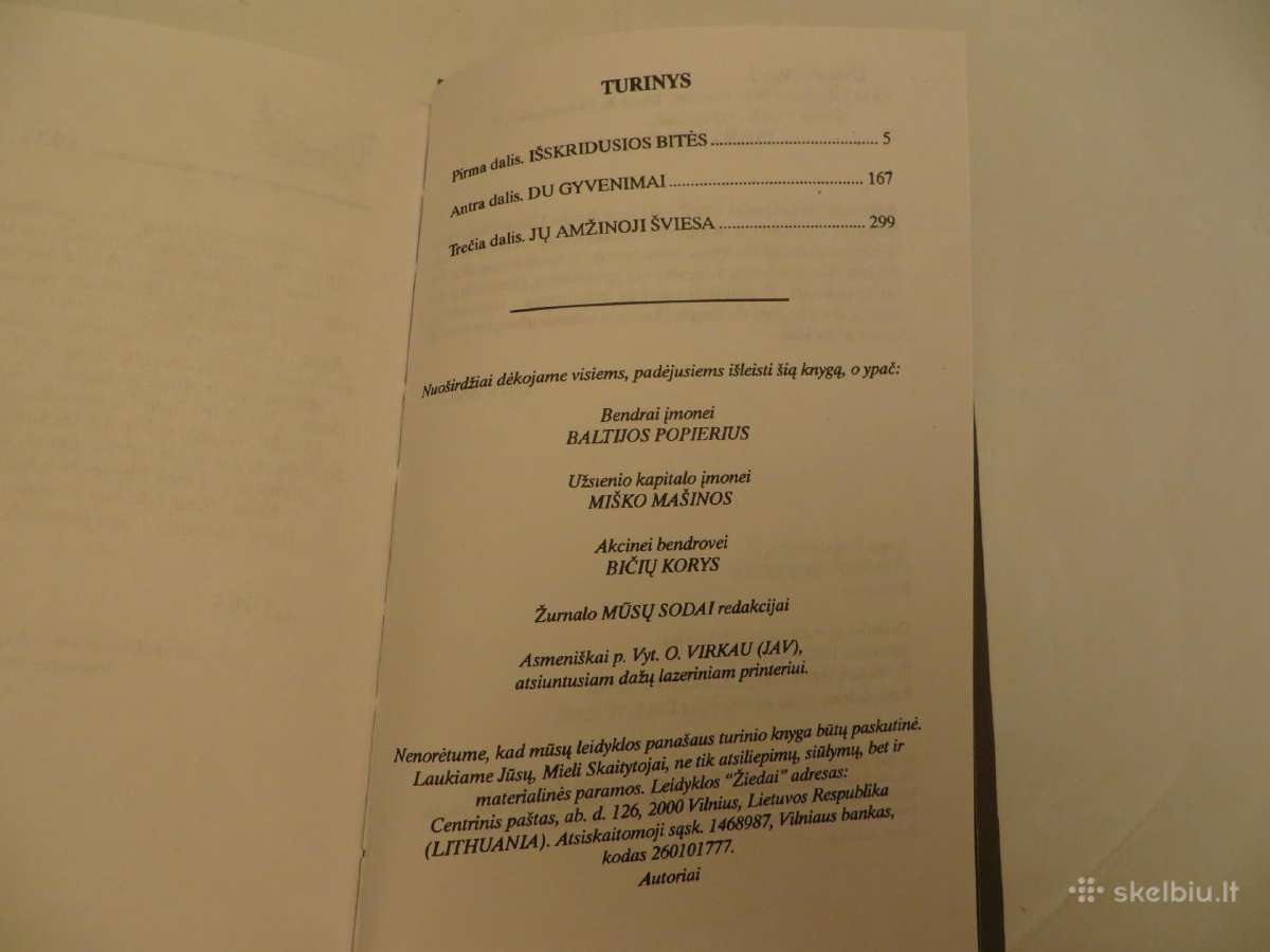 Knyga Išskridusios bitės Jurgis Usinavičius 1995 - nuotraukos Nr. 15