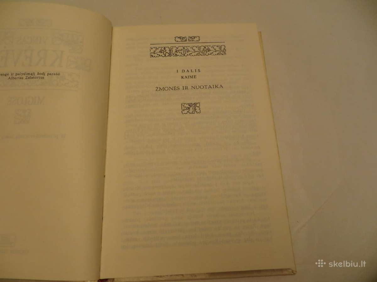 Knyga Miglose Vincas Krėvė 1993 - nuotraukos Nr. 5