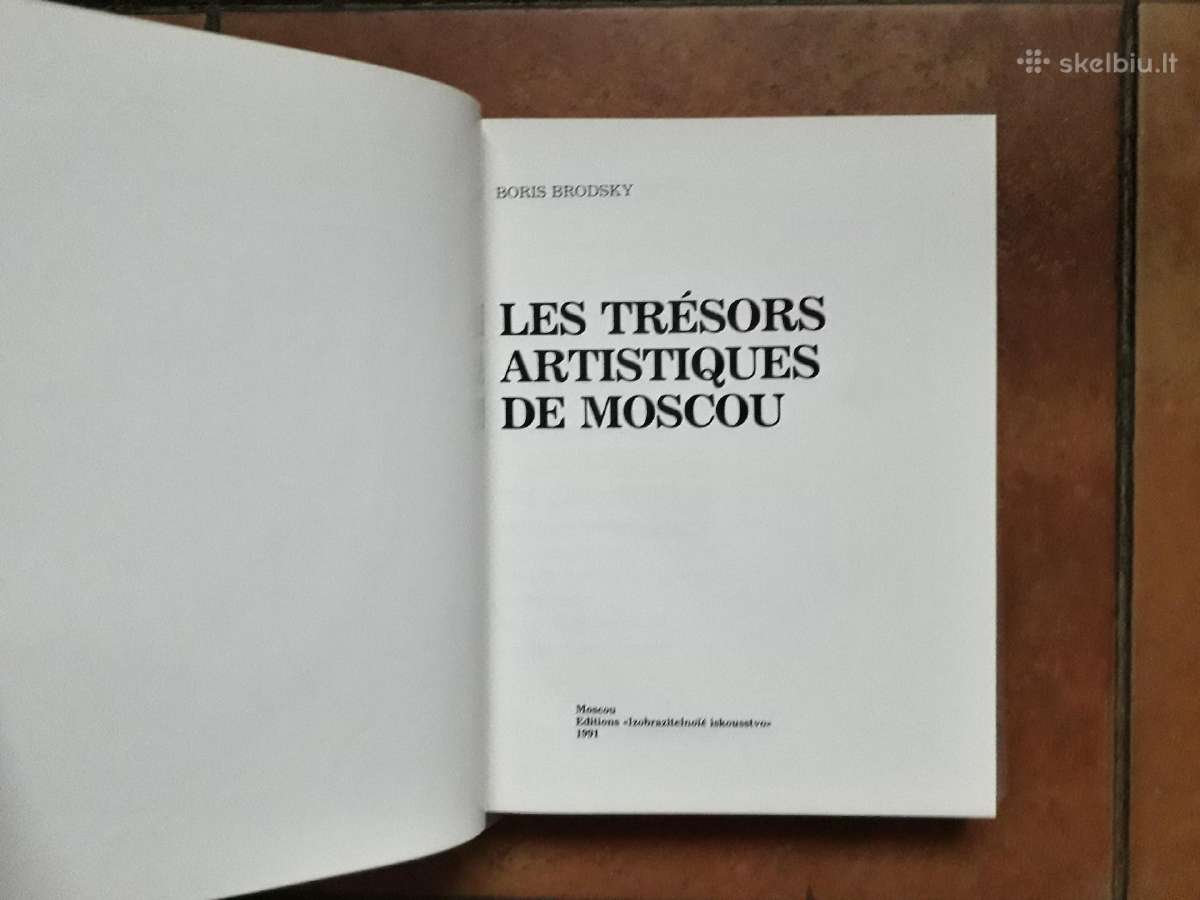 Boris Brodsky "Les tresors artistiques de Moscou" - nuotraukos Nr. 3