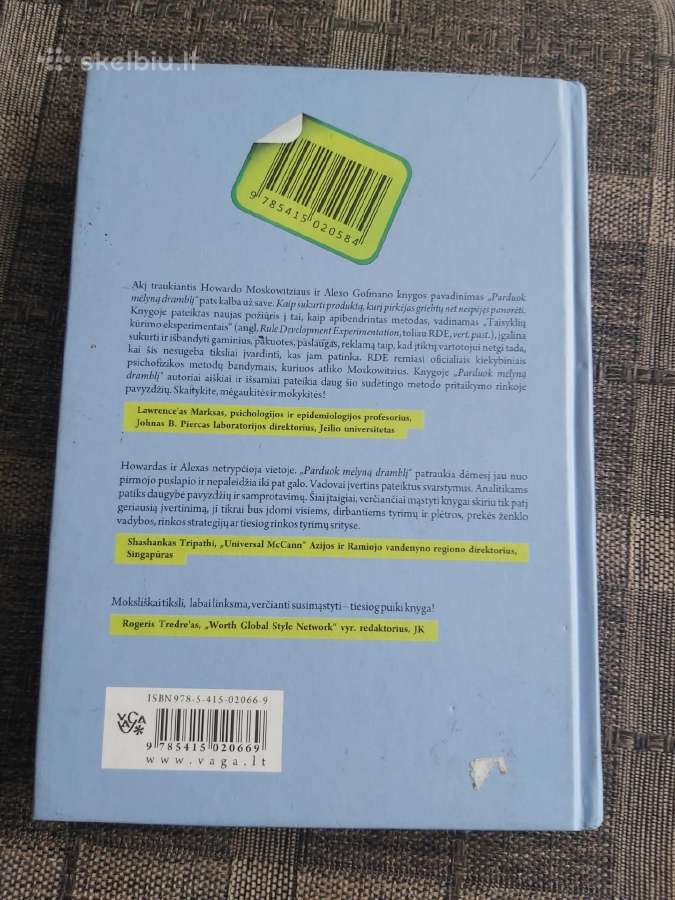 Knyga Parduok mėlyną dramblį - nuotraukos Nr. 7