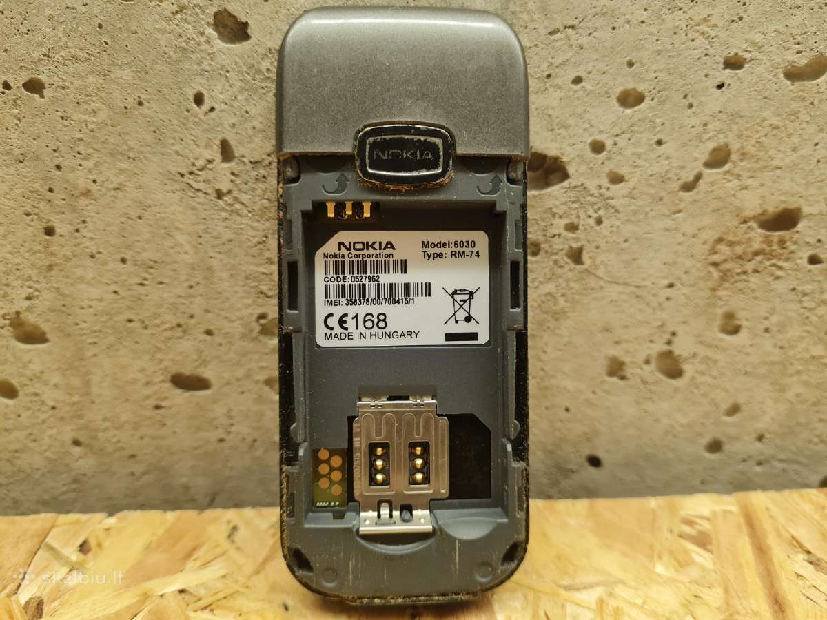 Nokia 6030 - nuotraukos Nr. 2