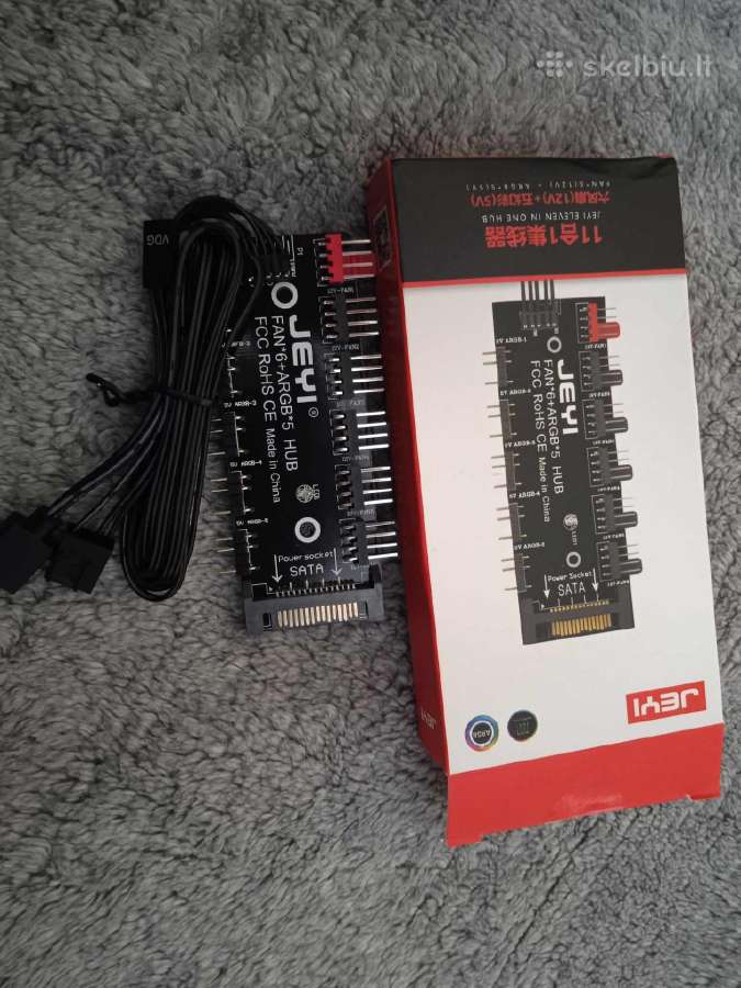 Pc vidiniai ir ausintuvu kabeliai Hub - nuotraukos Nr. 5