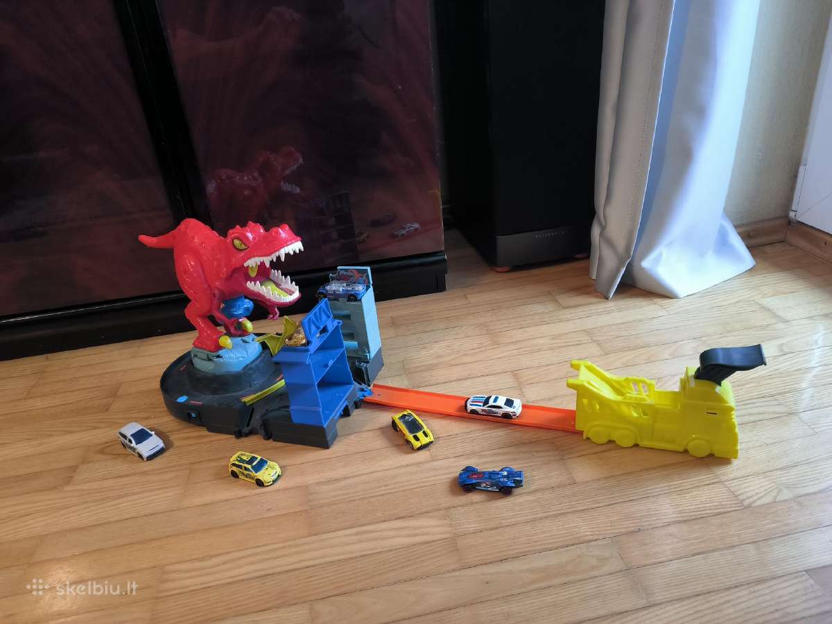 Hot wheels City T-rex žaidimų trasa - nuotraukos Nr. 2