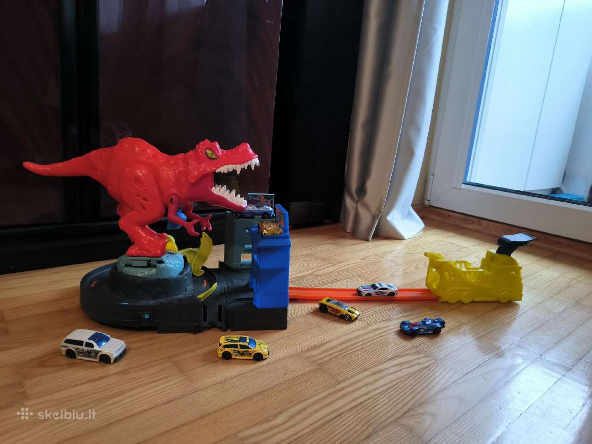 Hot wheels City T-rex žaidimų trasa - nuotraukos Nr. 4