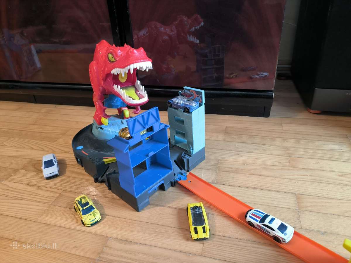 Hot wheels City T-rex žaidimų trasa - nuotraukos Nr. 6