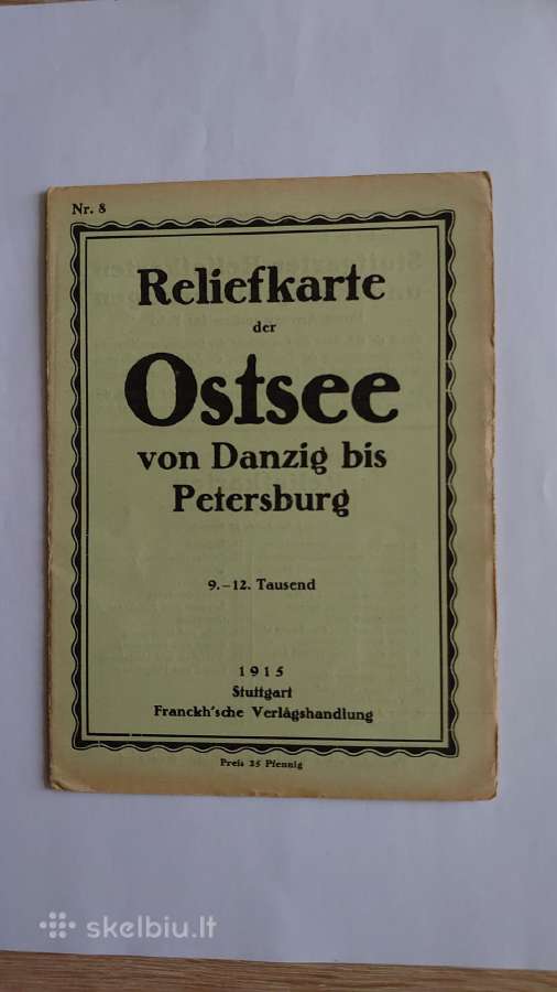 Baltijos jūros kraštų žemėlapis