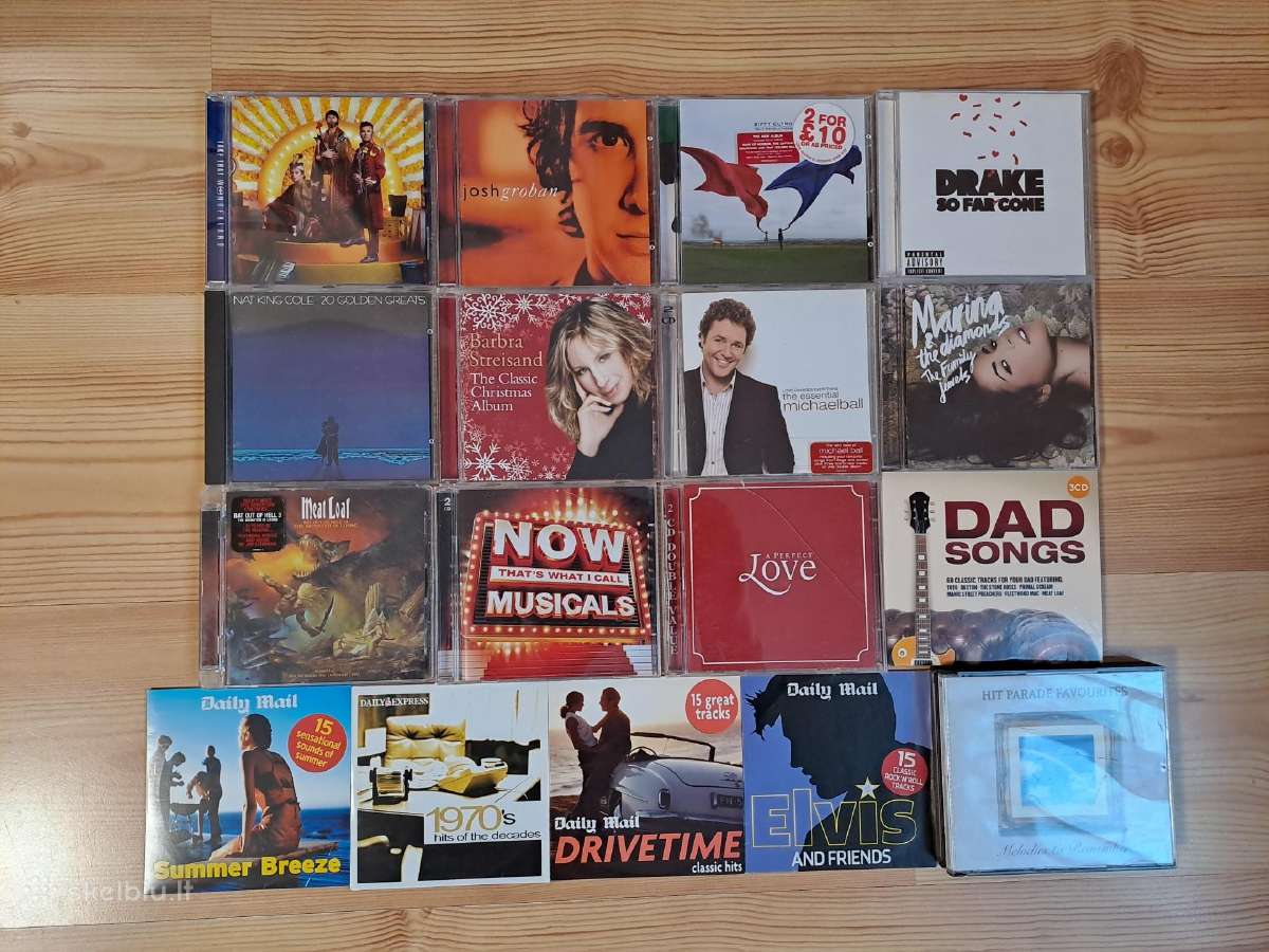 Muzikos lobynas. Originalūs įvairios muzikos 93cd