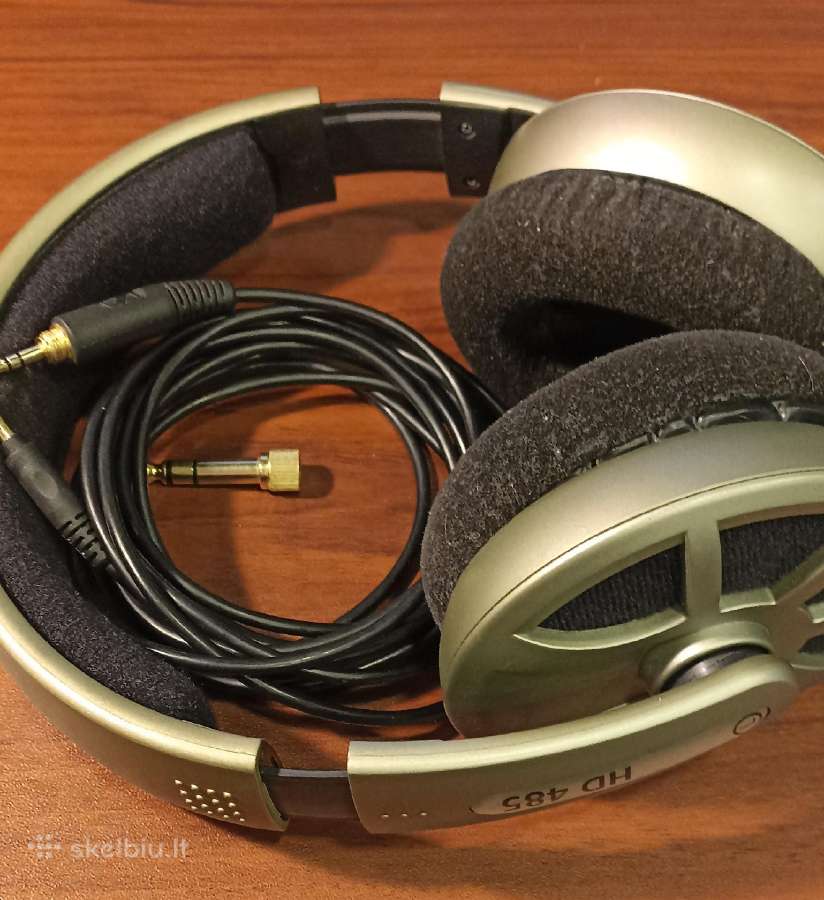 Senos Sennheiser Hd485 ausinės. Atpigo - nuotraukos Nr. 3