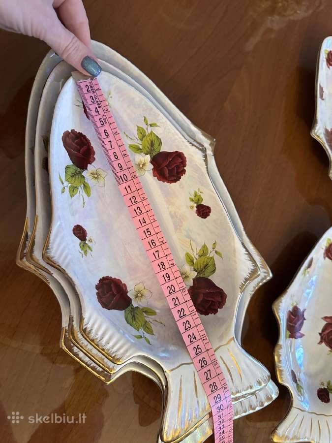 Porcelianinių lėkščių rinkinys - nuotraukos Nr. 10
