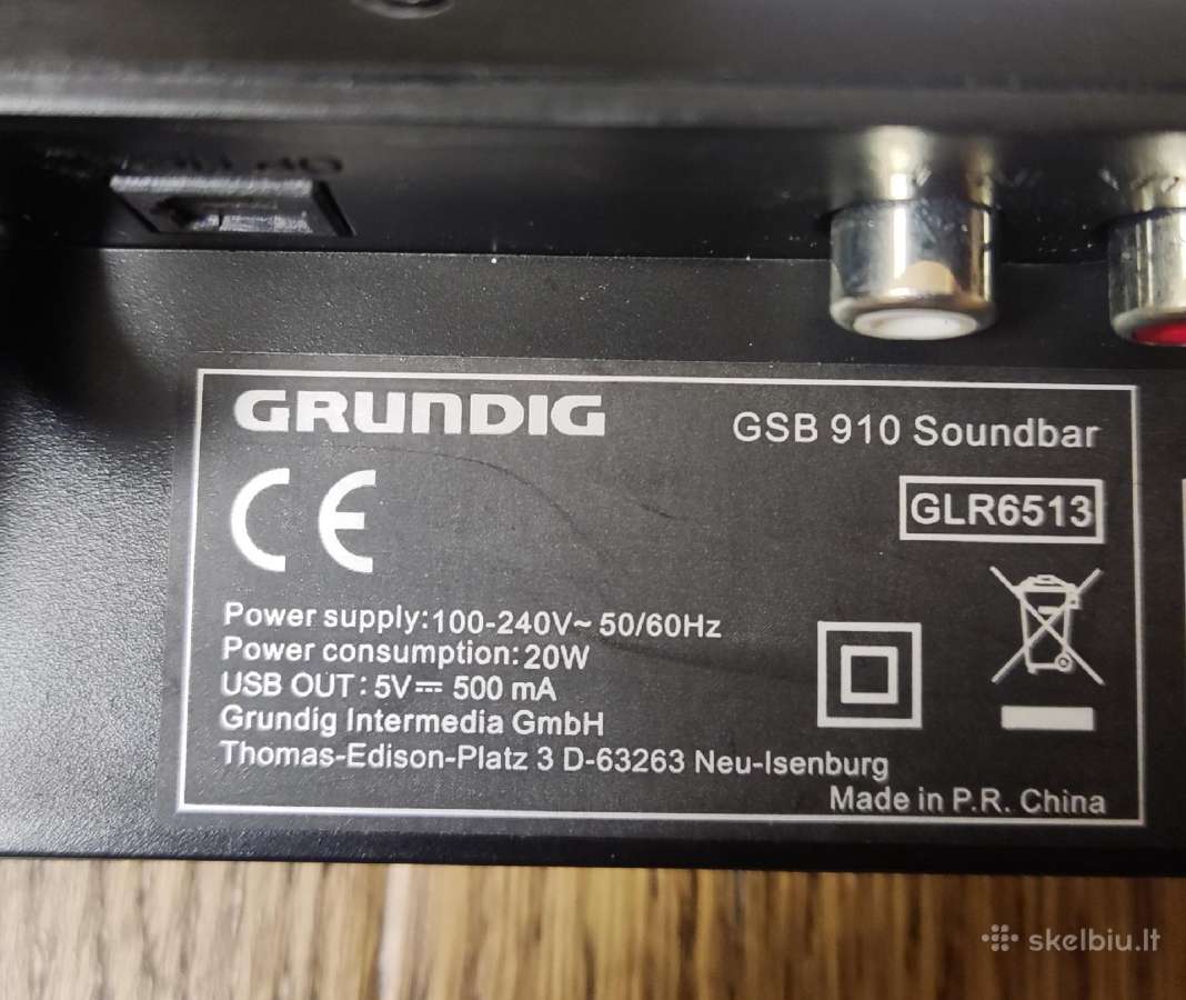 Grundig Gsb910 - nuotraukos Nr. 4